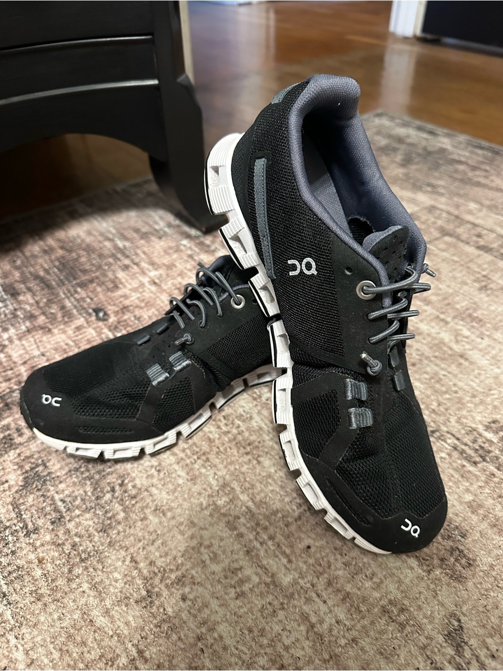 Black Slip On On Clouds